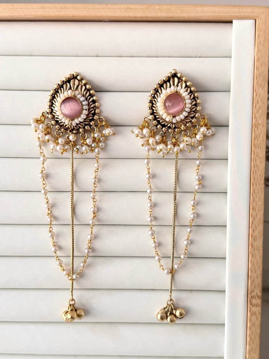 Dejhoor Kashmiri Earring - Silks & Jewels