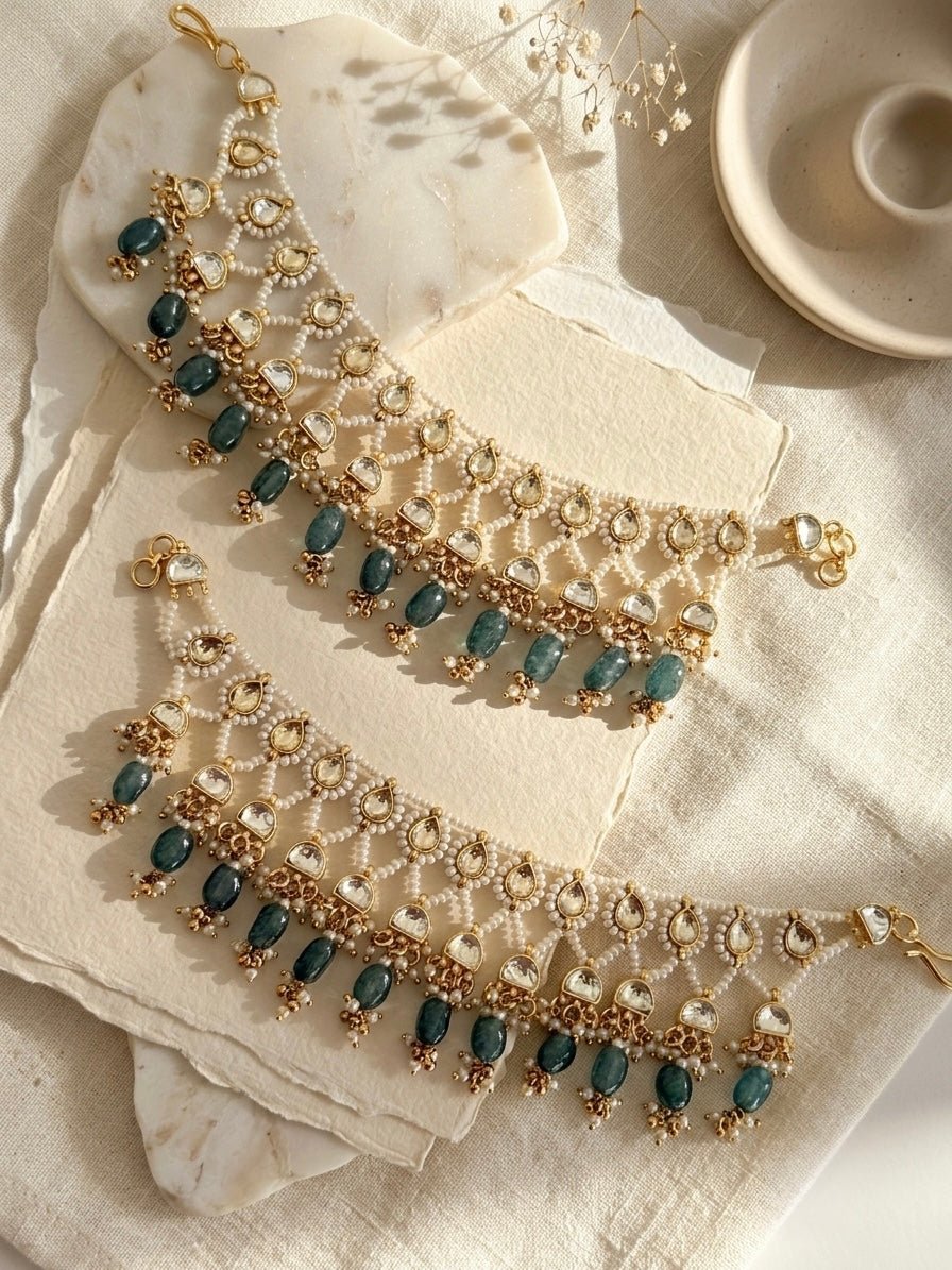 Tarangini Ear Chains - Silks & Jewels