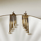 Cascade Elegance Crystal Strand Drop Earrings - Silks & Jewels
