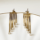Cascade Elegance Crystal Strand Drop Earrings - Silks & Jewels