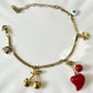 Cherry Charm Bracelet - Silks & Jewels