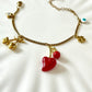 Cherry Charm Bracelet - Silks & Jewels