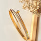 Classic nail bracelet - Silks & Jewels