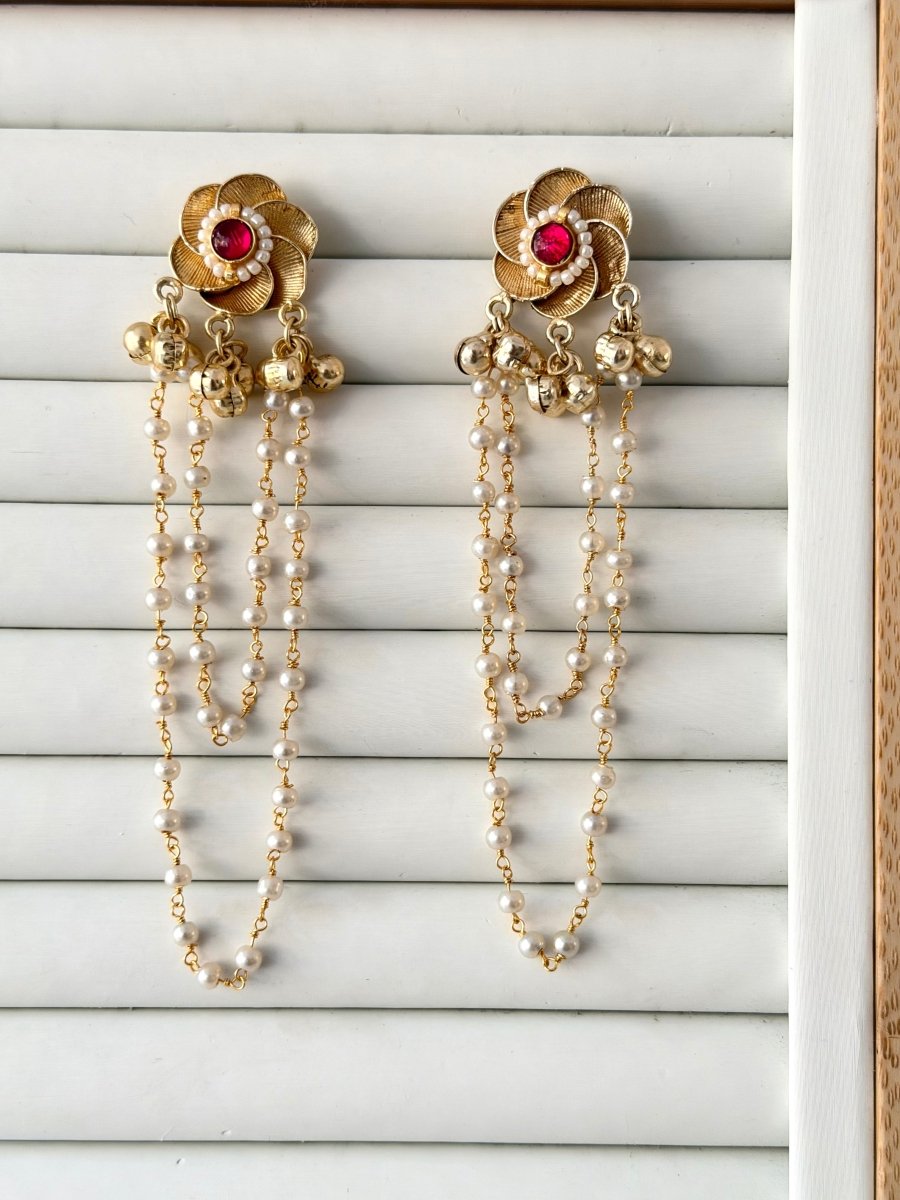 Dastoor Earrings - Silks & Jewels