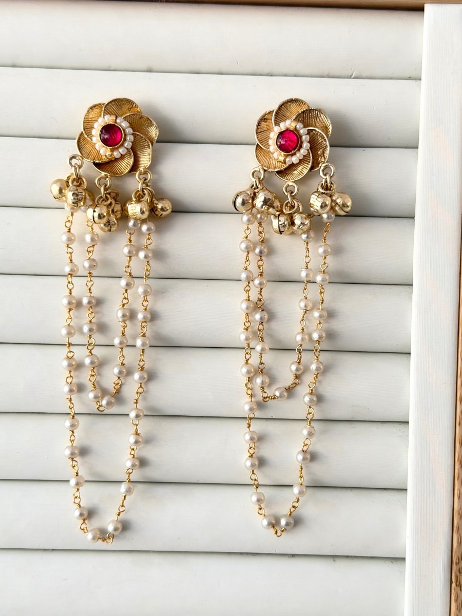 Dastoor Earrings - Silks & Jewels