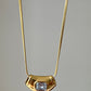 Double Chain Stainless Steel Anti - Tarnish Necklace - Silks & Jewels
