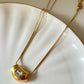 Double Chain Stainless Steel Anti - Tarnish Necklace - Silks & Jewels