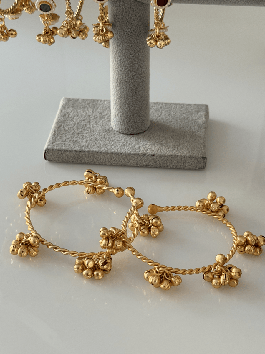 Ghunghroo Bangles - Silks & Jewels