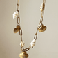 Golden Shore Real Conch Shell Gold Plated Necklace - Silks & Jewels
