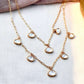 Inaya Layer Necklace Set - Silks & Jewels