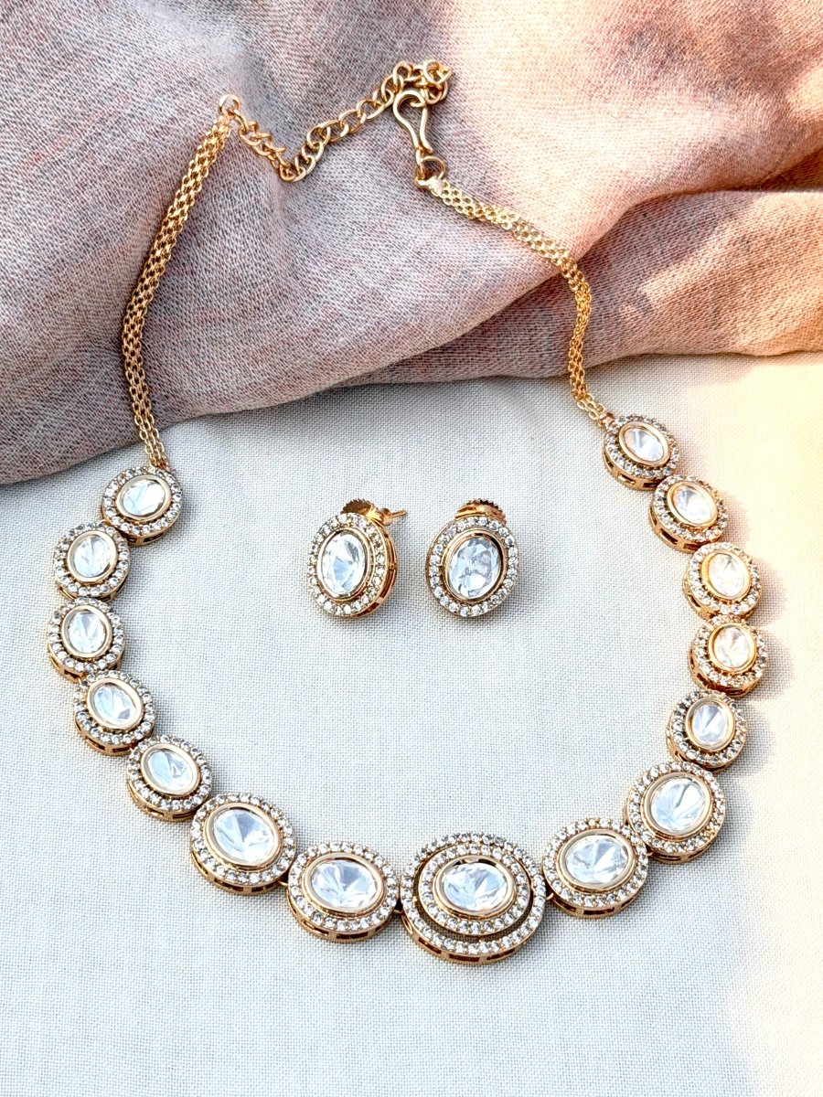 Ira Necklace Set - Silks & Jewels