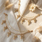 Kundan multilayer kaanchain - Silks & Jewels