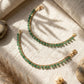 Mint bead singler layer kaanchain - Silks & Jewels