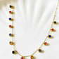 Multi Charm Ball Stainless Steel Waterproof Necklace - Silks & Jewels