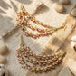 Multilayered pearl kaanchain - Silks & Jewels