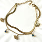 Nazar Charm Bracelet - Silks & Jewels