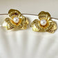Petal Glow Studs - Silks & Jewels