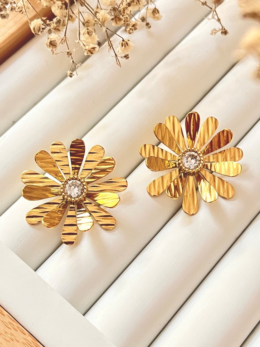 Phool Earrings - Silks & Jewels