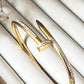 Shimmery Nail Bracelet - Silks & Jewels