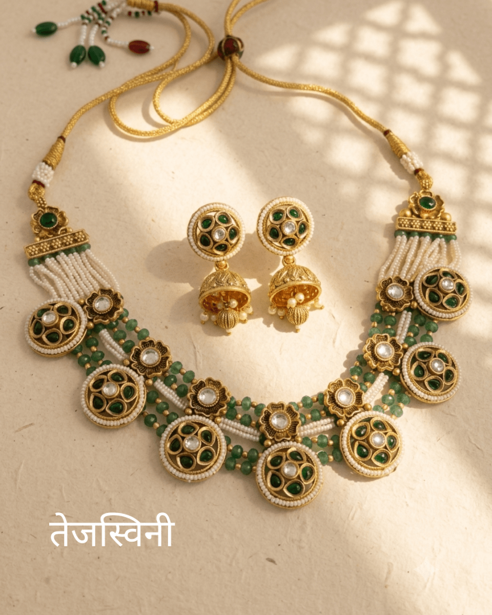 Tejaswini set - Silks & Jewels