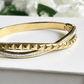 Twisted Stainless Steel Tarnish Free Everyday Bracelet - Silks & Jewels